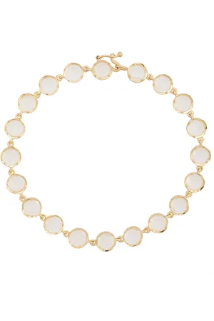 Irene Neuwirth 18kt yellow rainbow moonstone bracelet