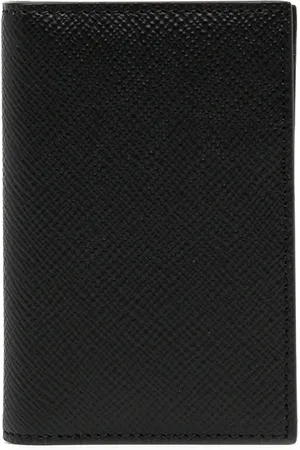 SMYTHSON Logo-print leather cardholder