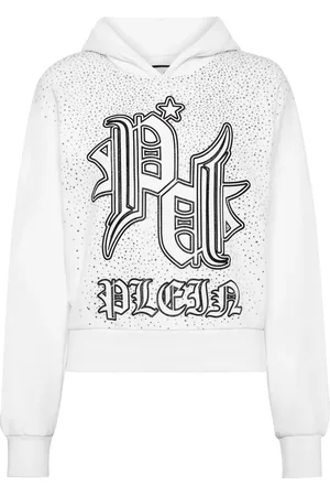 Philipp Plein Gothic Plein rhinestone-embellished hoodie