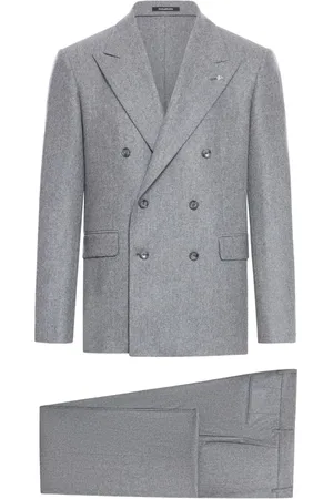 TAGLIATORE Wool double-breasted suit