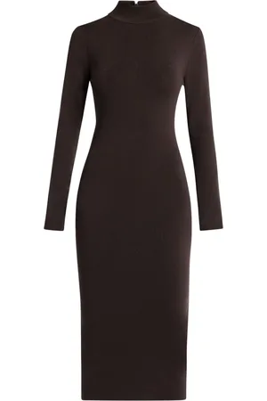 Michael Kors Mock-neck midi dress