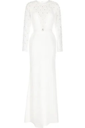 Saiid Kobeisy Bead-embellished maxi dress