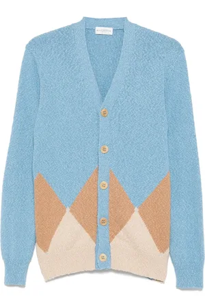 BALLANTYNE Argyle cardigan