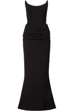 MOOS Velvet Edge dress