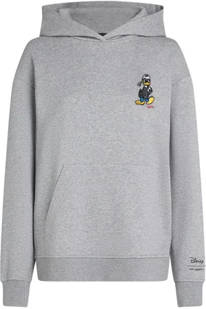 Karl Lagerfeld X Disney cotton-blend hoodie