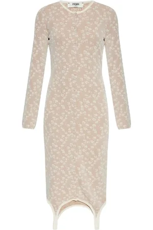 Fendi Floral-motif dress
