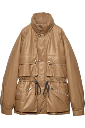 Prada Nappa leather coat