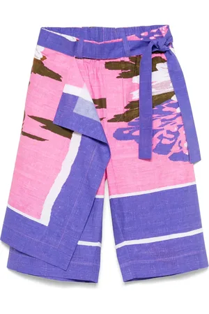 CRAIG GREEN Towel cotton shorts