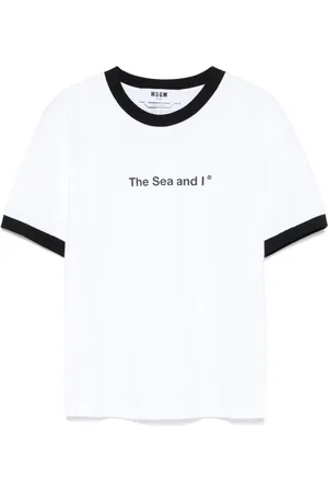 Msgm Slogan T-shirt