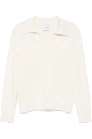 AEXAE Cashmere polo top