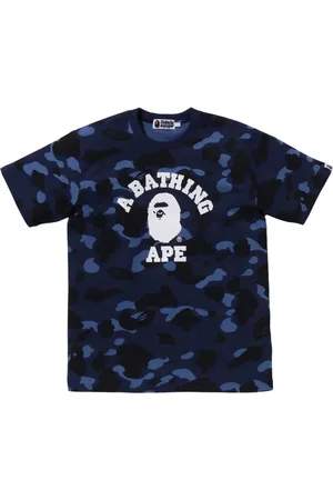 A Bathing Ape Camouflage-print cotton T-shirt