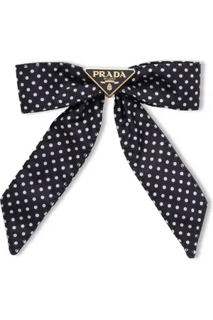 Prada Polka dot hair bow