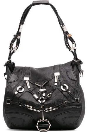 Gucci 2016-2024 Leather Horsebit Techno satchel