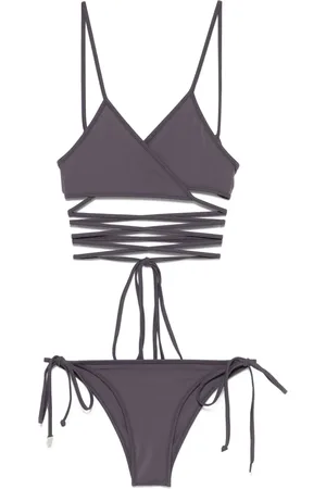 The Attico Lace-up bikini