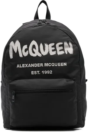 Alexander McQueen Graffiti Metropolitan printed backpack