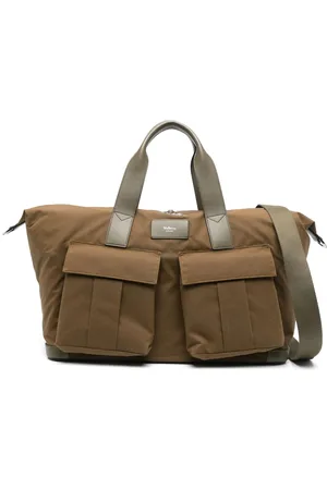 MULBERRY Heritage Waxed Day Clipper holdall
