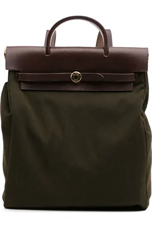 Hermès 2003 Toile Herbag GM backpack