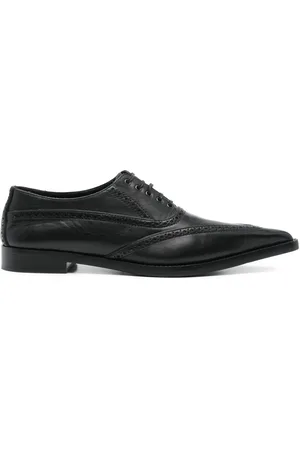 Alexander McQueen Pointed-toe brogues