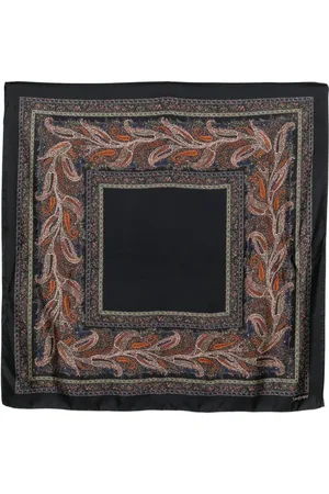 Saint Laurent Geometric Paisley scarf