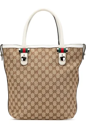 Gucci 2000-2015 Medium GG Canvas Web Match Ball tote bag