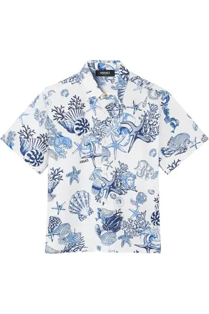VERSACE Underwater Barocco short-sleeve shirt