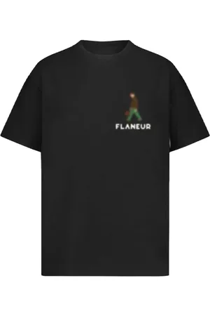 FLÂNEUR Logo-print cotton t-shirt