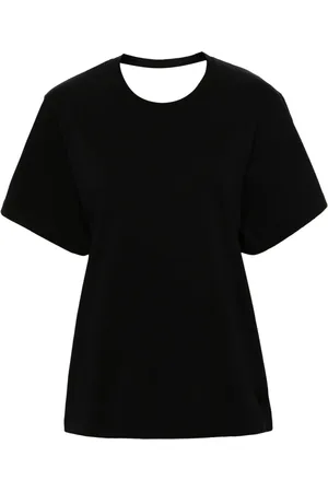 IRO Open-back cotton T-shirt