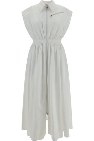 Alexander McQueen Belted cotton shirtdress