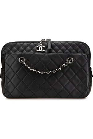 CHANEL 2011 Large Quilted Calfskin In The Business Camera Bag tote bag