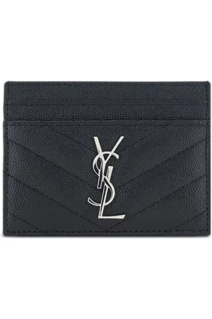 Saint Laurent Cassandre matelassé card holder