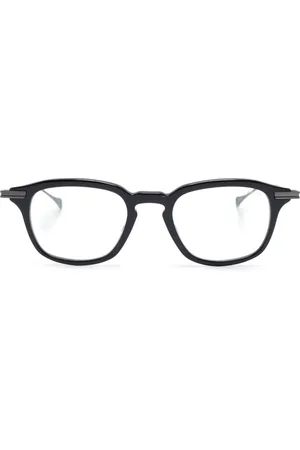 DITA EYEWEAR Square-frame logo-print glasses