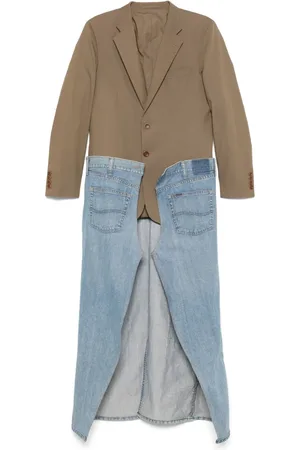 BETTTER Denim-panel coat