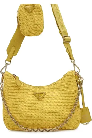 Prada 2019-2025 Raffia Re-Edition 2005 satchel