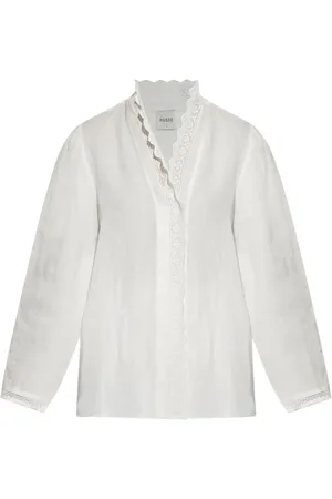 POSSE Lace-detailing shirt