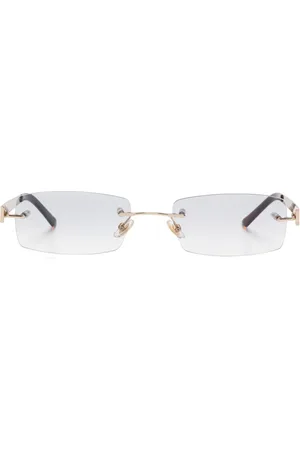 Gucci Rectangle-frame sunglasses