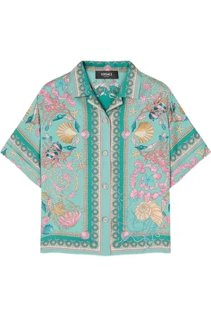VERSACE Underwater Barocco short-sleeve shirt