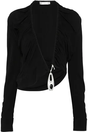 CHRISTOPHER ESBER Lavalliere jersey top