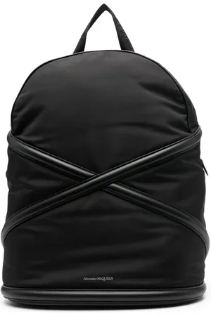 Alexander McQueen The Harness logo backpack