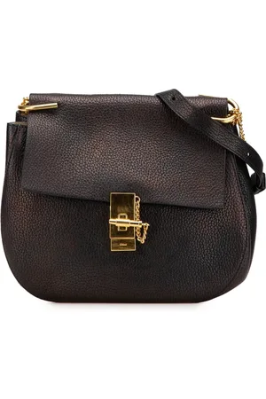 Chloé 2016 Large Grained Lambskin Drew crossbody bag