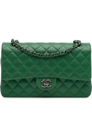 CHANEL 2015-2016 Medium Classic Caviar Double Flap shoulder bag