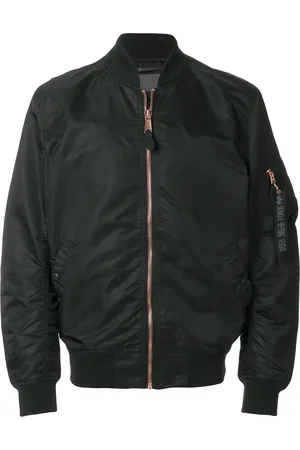 Alpha Industries Ruched bomber jacket