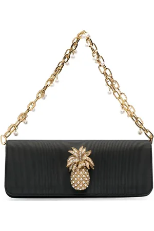 Roberto Cavalli Crystal-embellished shoulder bag