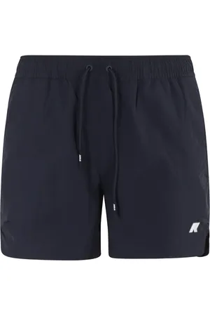 K-Way Logo-patch swim shorts