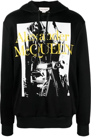 Alexander McQueen Logo-print long-sleeved hoodie