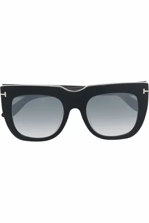 Tom Ford Gradient-effect oversize-frame sunglasses