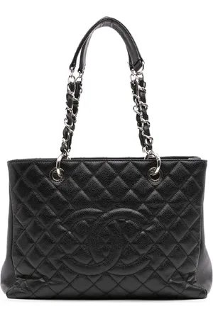 CHANEL 2009-2010 Caviar Grand Shopping tote bag