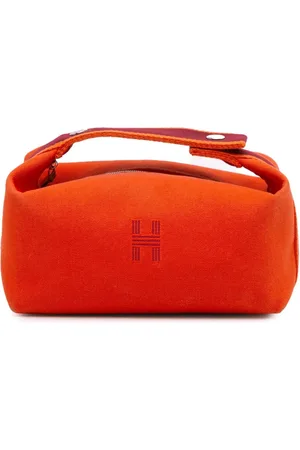 Hermès 2020-2024 Small Toile Bride A Brac vanity bag