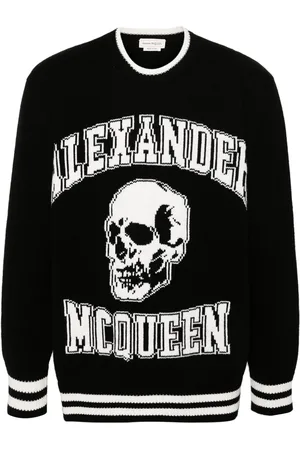 Alexander McQueen Intarsia-logo sweater