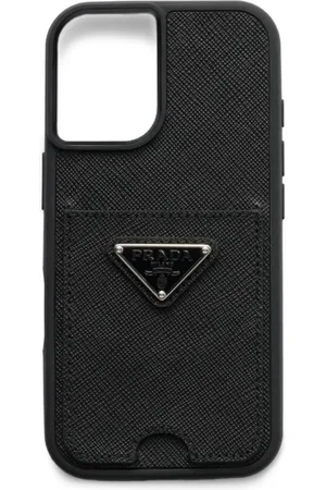 Prada Saffiano leather iPhone 16 case