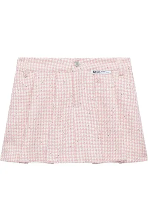 GCDS Pleated mini skirt